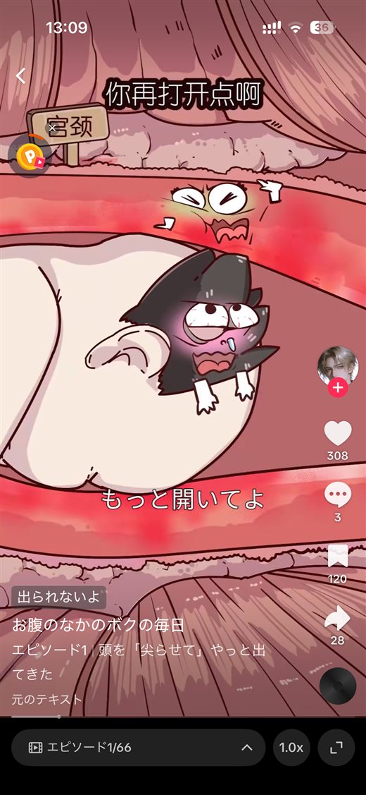 お腹のなかのボク